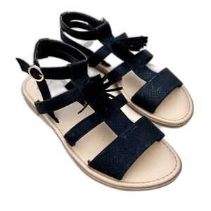 Dr. Scholl's Encore Sandals Faux Black Women's 7.5